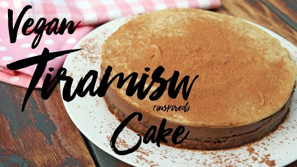 Vegan Tiramisu (inspired) Cake