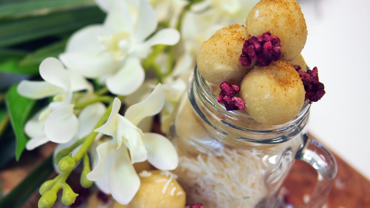 White Choc Bliss Balls