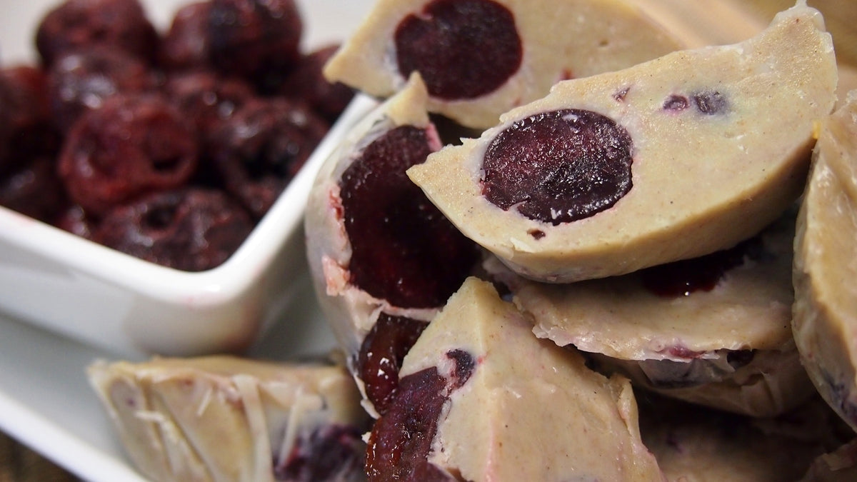 White Choc Cherry Cups