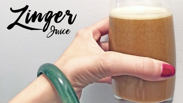 Zinger Juice in the Greenstar Elite Juicer
