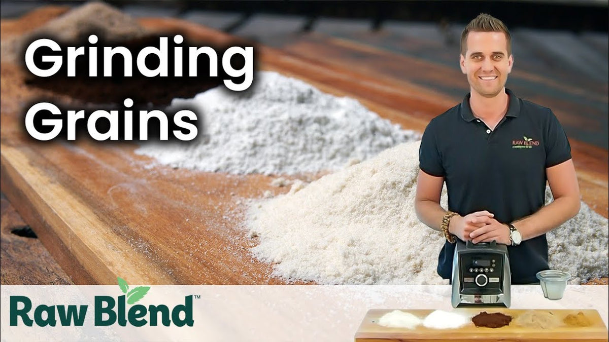 How to Grind Grains using a Vitamix Ascent