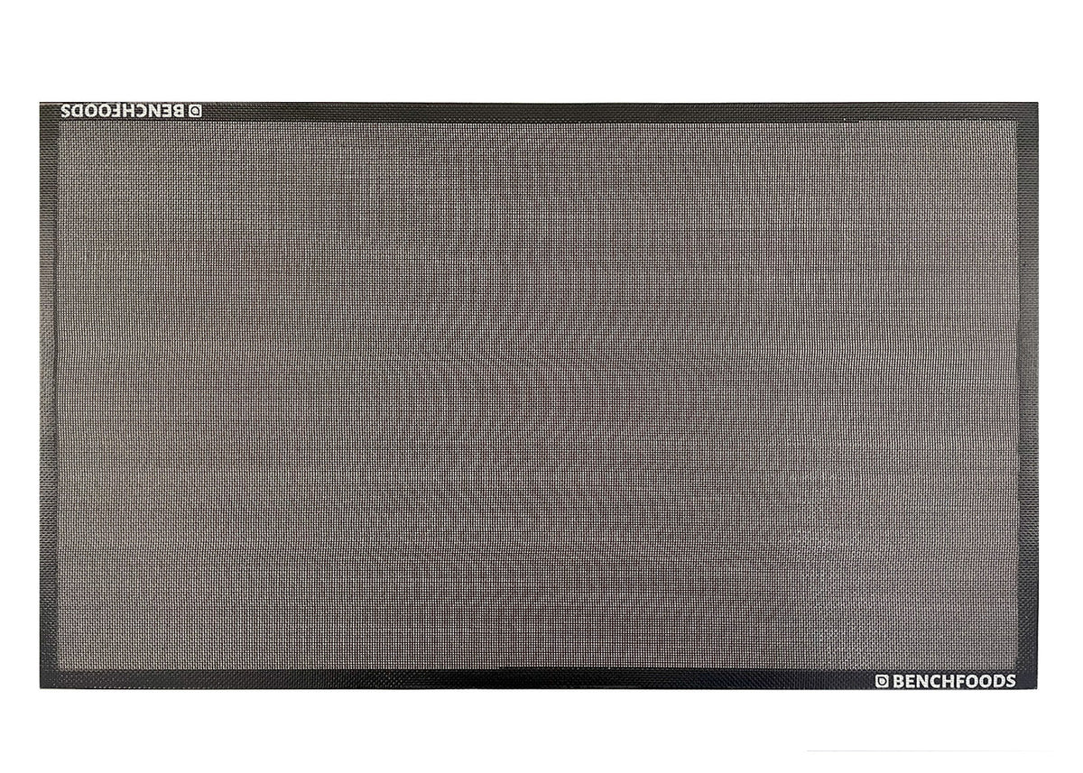 BenchFoods 50 x 85 cm Premium Silicone Non-Stick Mesh Mats 28 Pack