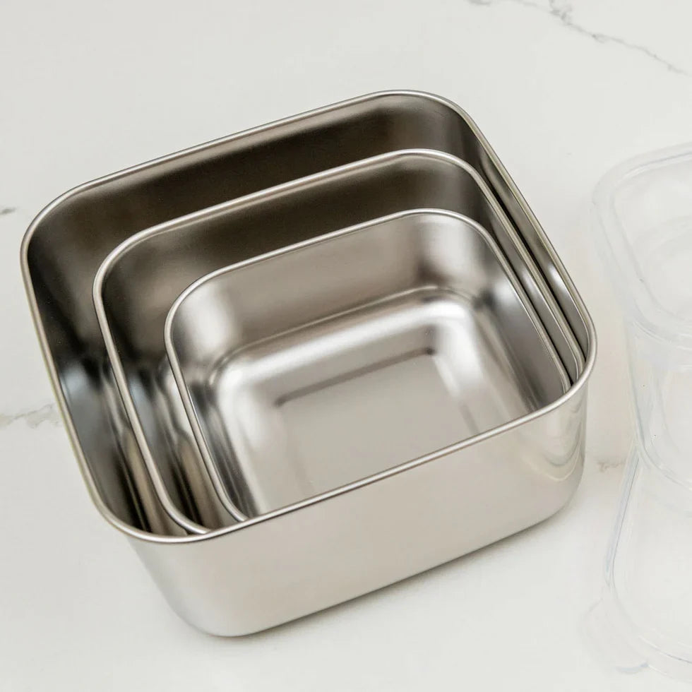 Square Nesting Trio Containers (Set of 3)
