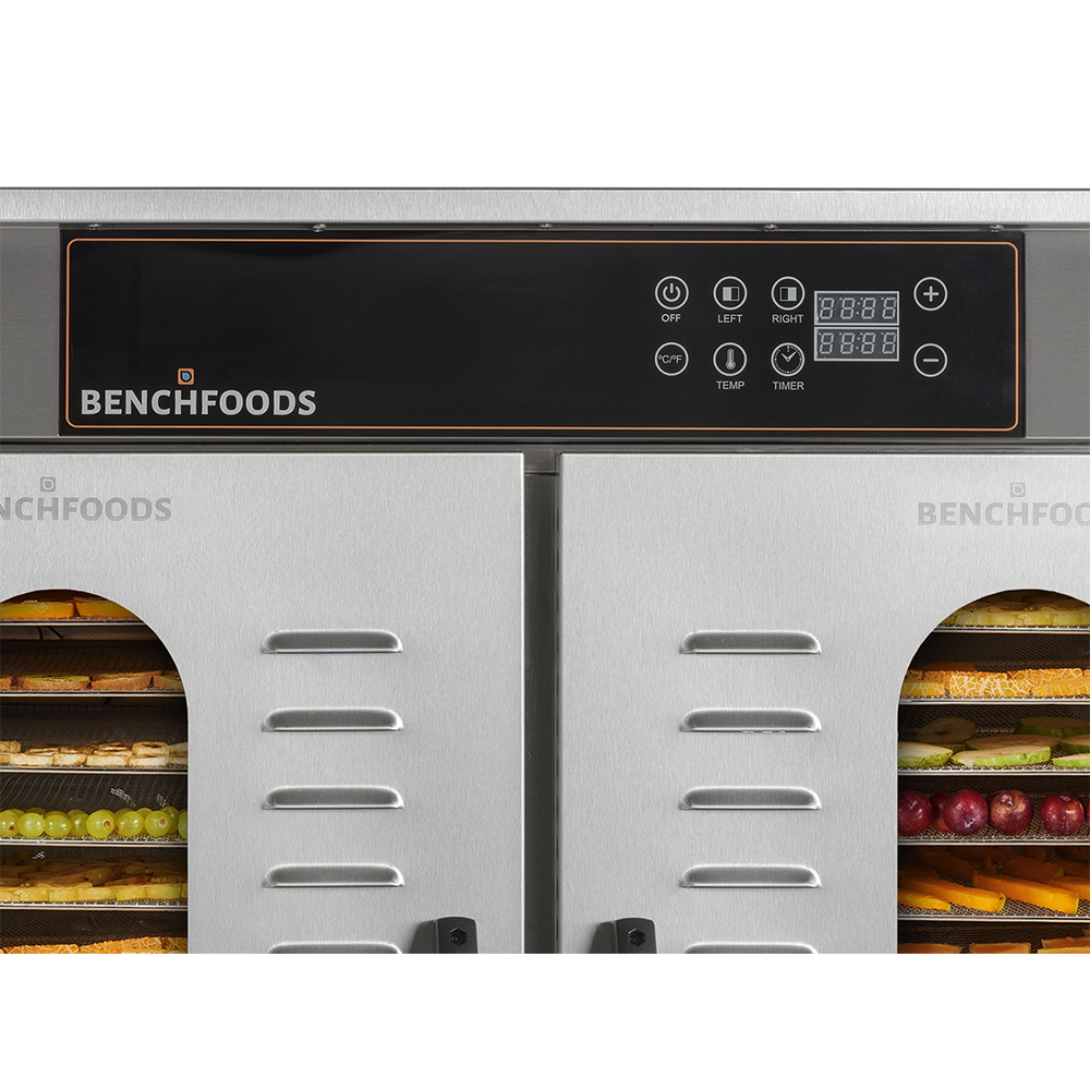 BenchFoods 32 Tray Side by Side Commercial Food Dehydrator