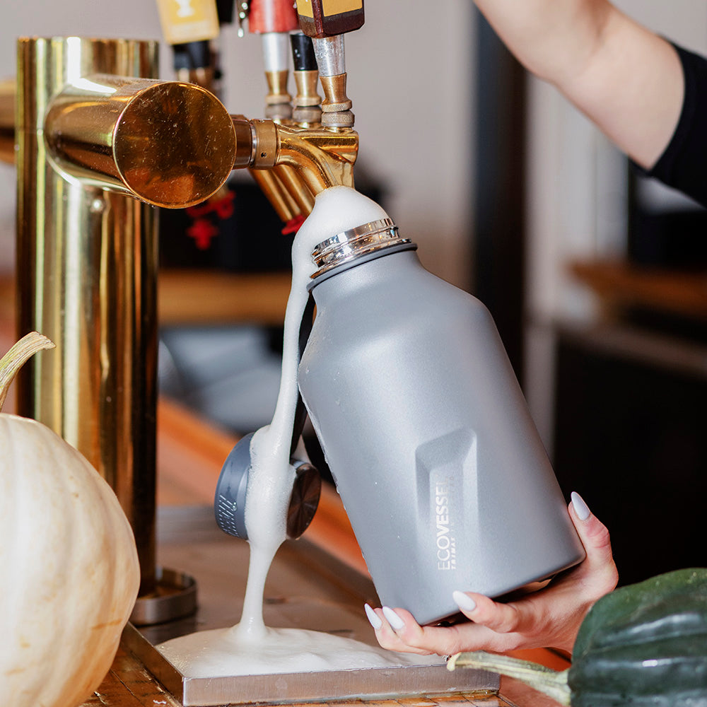 The BOSS - TriMax Insulated Growler Bottle with Infuser - 1.9L (EcoVessel)