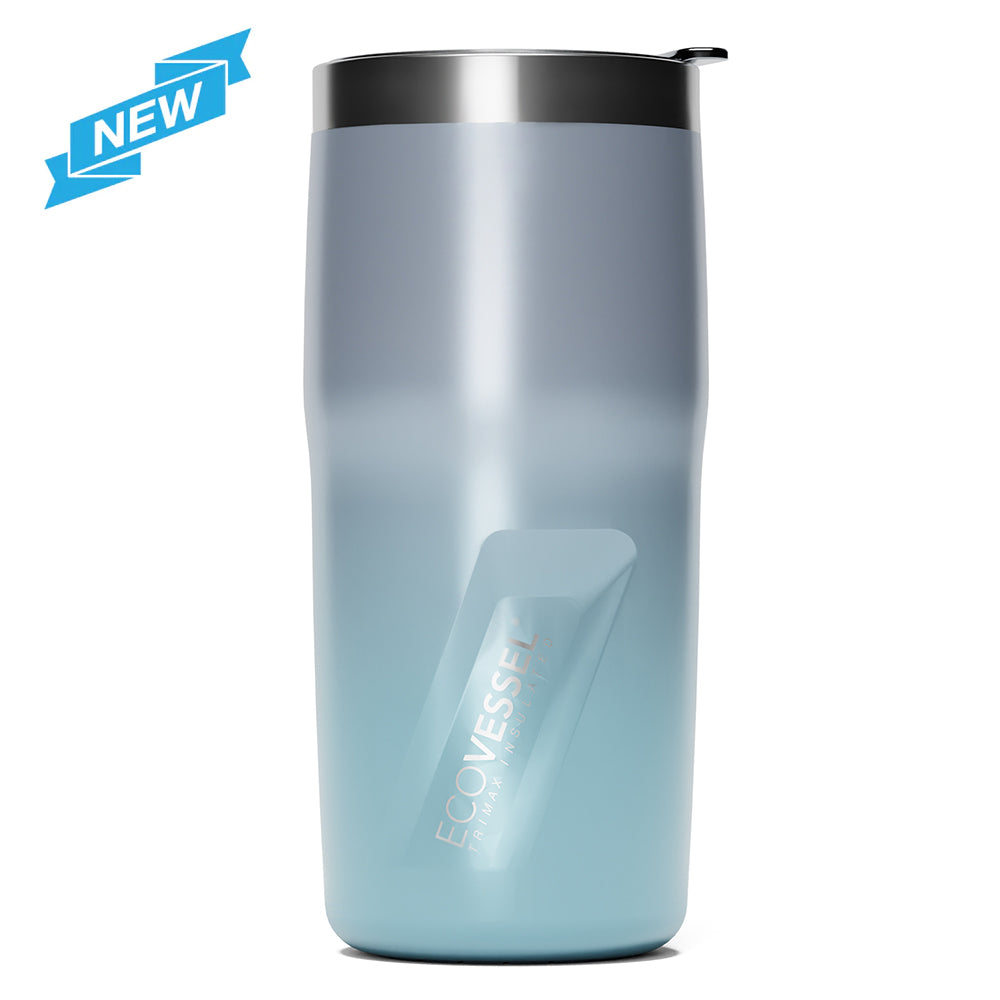 The METRO - Vacuum Insulated Stainless Steel Tumbler - 473ml (EcoVessel) - Coastal Mist