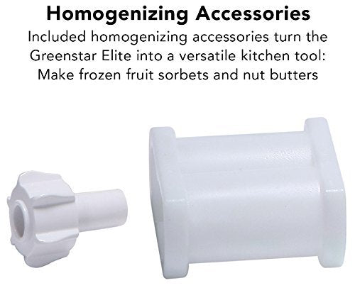 Greenstar Elite Twin Gear Cold Press Juicer (Black)