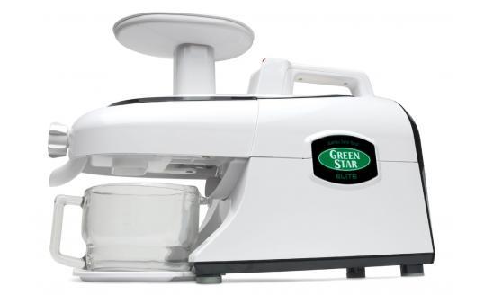 Greenstar Elite Twin Gear Cold Press Juicer (White)