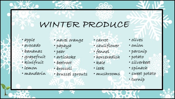 Winter Produce