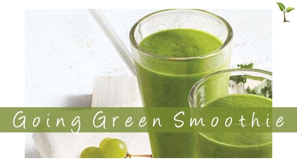 Going green smoothie11