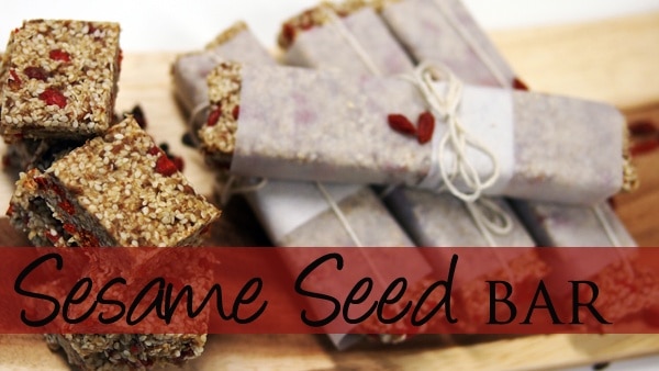 sesame seed bar