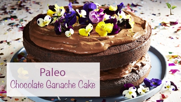 paleo Ganache cake