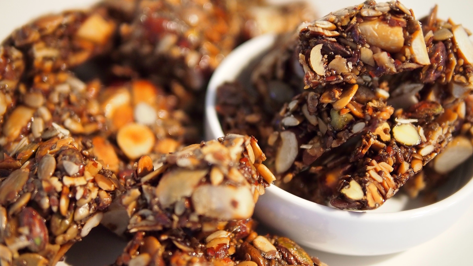 Healthy Nut and Seed Brittle